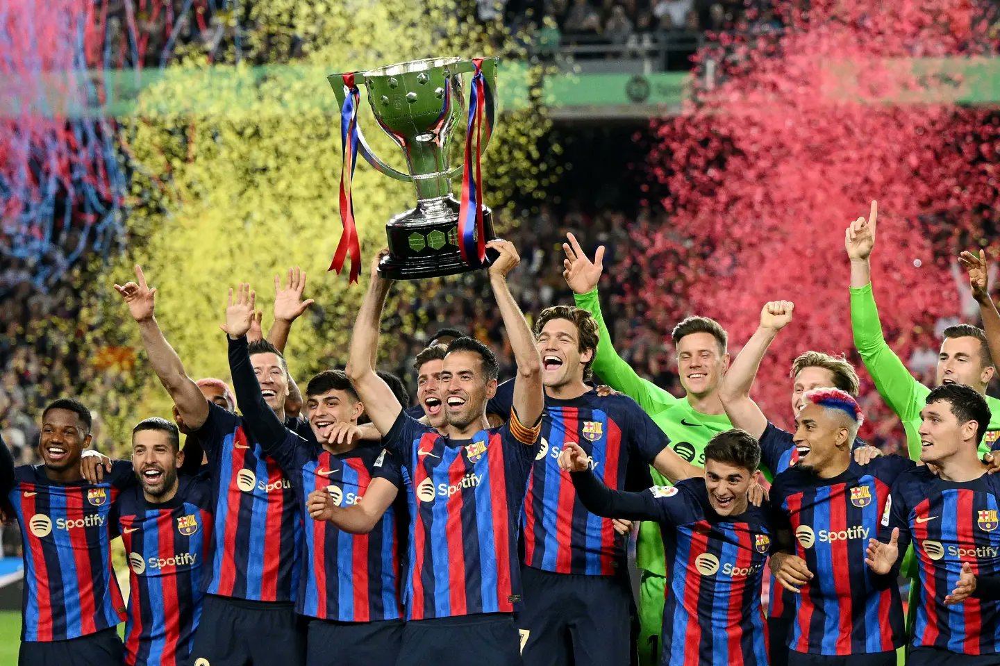 Barcelona - Nhà đương kim vô địch La Liga mùa giải 2022-23 quyết tâm bảo vệ chức vô địch trong năm nay.